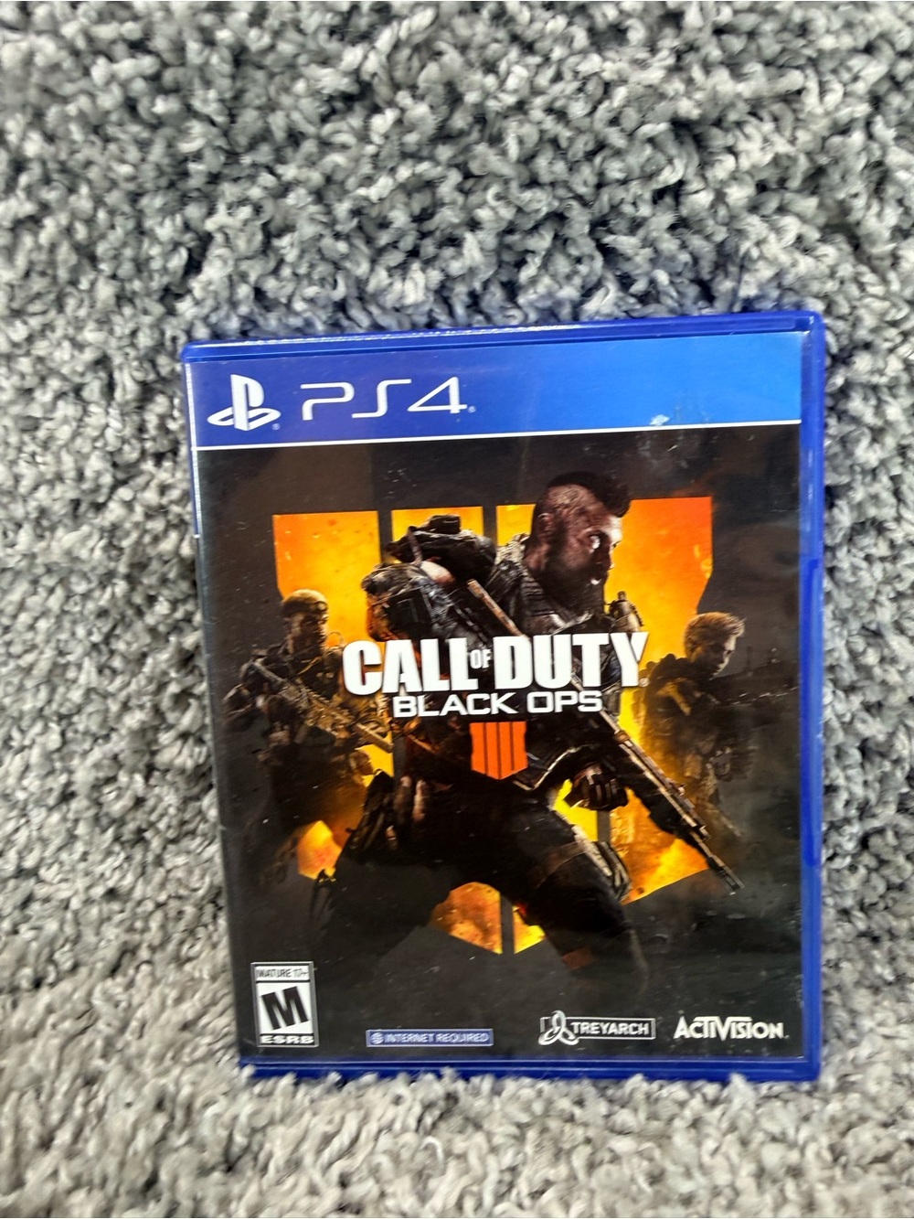 PlayStation PS4 Call of Duty: Black Ops 4 - Black/Orange